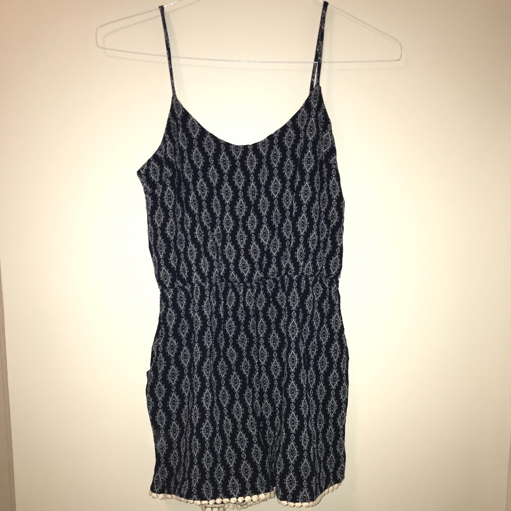 Francesca's Patterned Romper